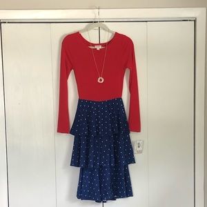 LuLaRoe-Georgia Dress-XS(2-4)